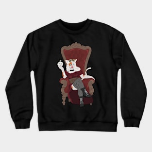 A Pinup for Furries - Sexy steampunk Kitty Queen Crewneck Sweatshirt